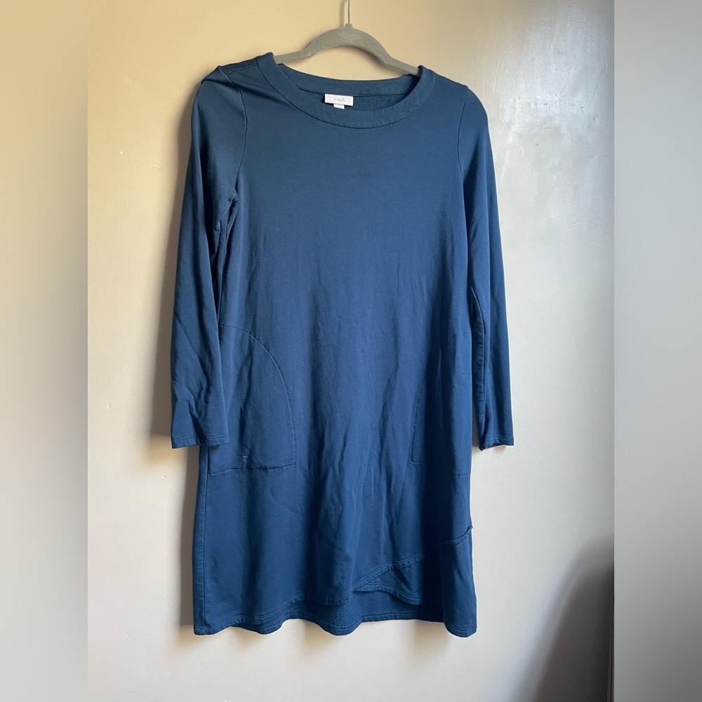 PureJill Scoop Neck Slouchy cozy mini dress size XSP